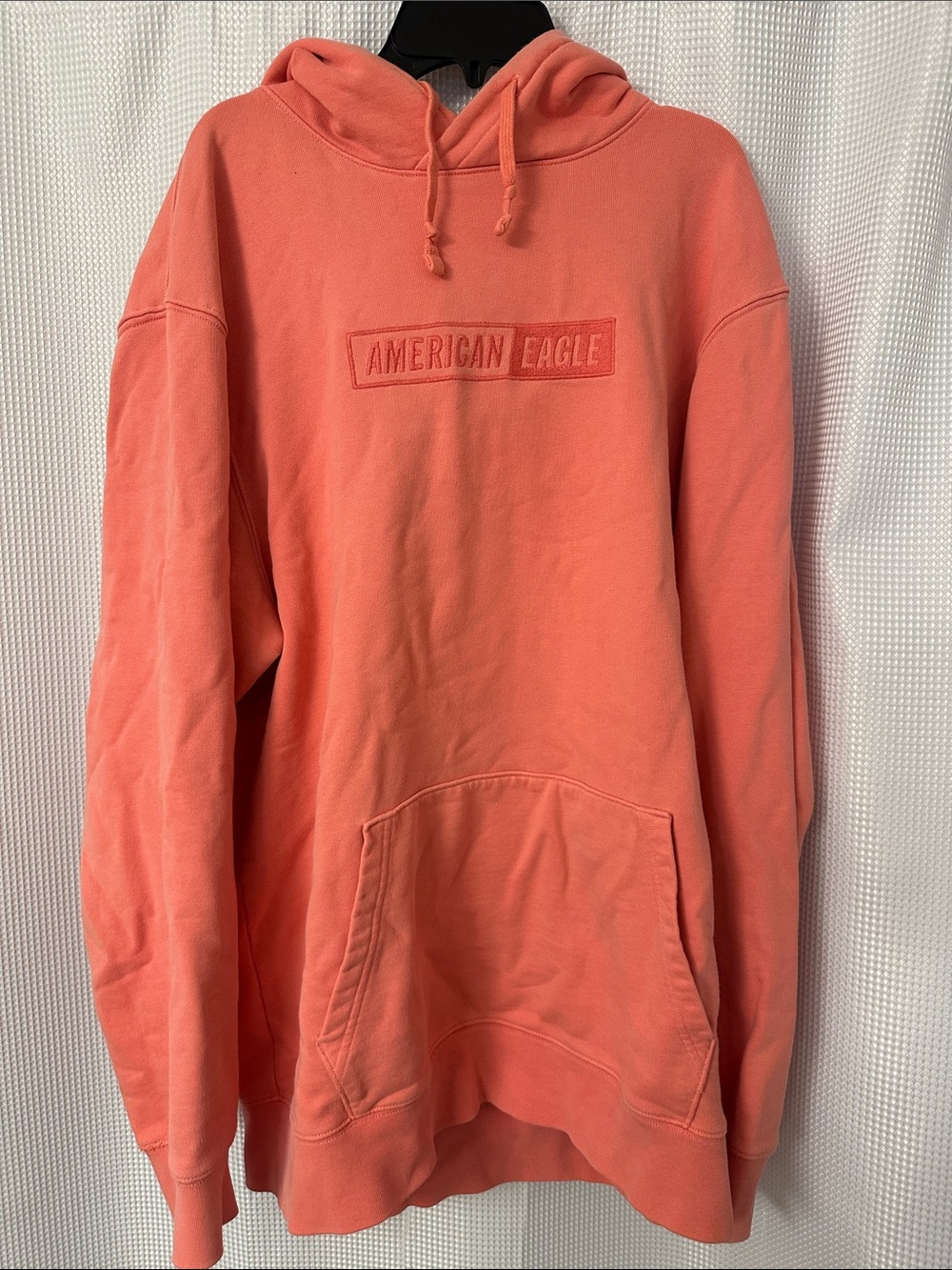 Men’s American Eagle Coral Pink Hoodie L Tall